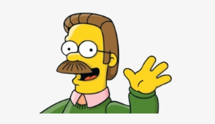 The Simpsons Loses Voice Of Ned Flanders, Mr Burns - Ned Flanders Simpsons, transparent png #2273329