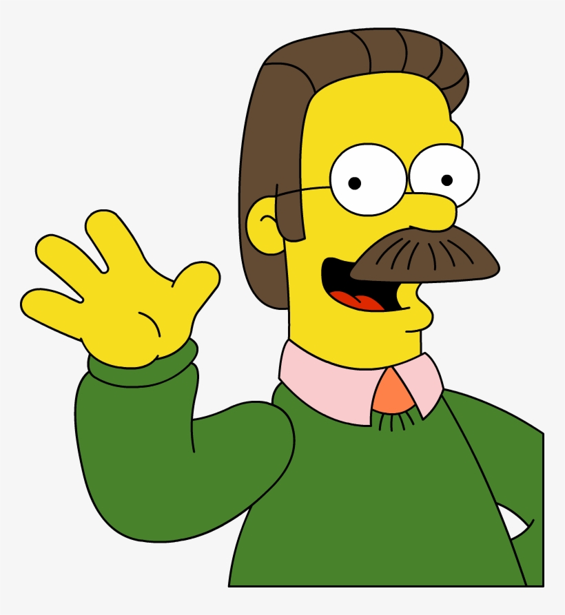 Wenn Ned Angezogen Ist Denkt Man Nicht Das Er Einen - Ned Flanders, transparent png #2273418