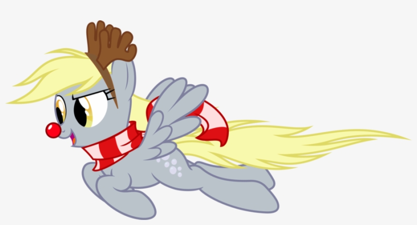 My Little Pony Clipart Christmas - Mlp Christmas Derpy, transparent png #2273457