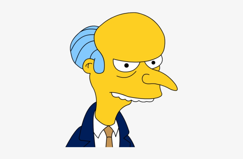 Voice Of Mr - Montgomery Burns, transparent png #2273498