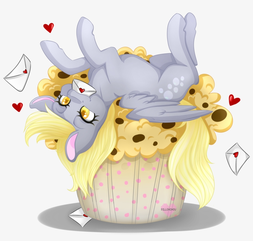 Derpy S Letter By Pillonchou-d9pbwbj - Дерпи Хувс Арт, transparent png #2273519