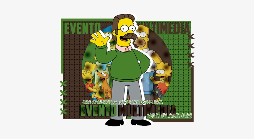 Ned Flanders Se Caracteriza Por Ser Una Persona Muy - Ned Flanders, transparent png #2273652