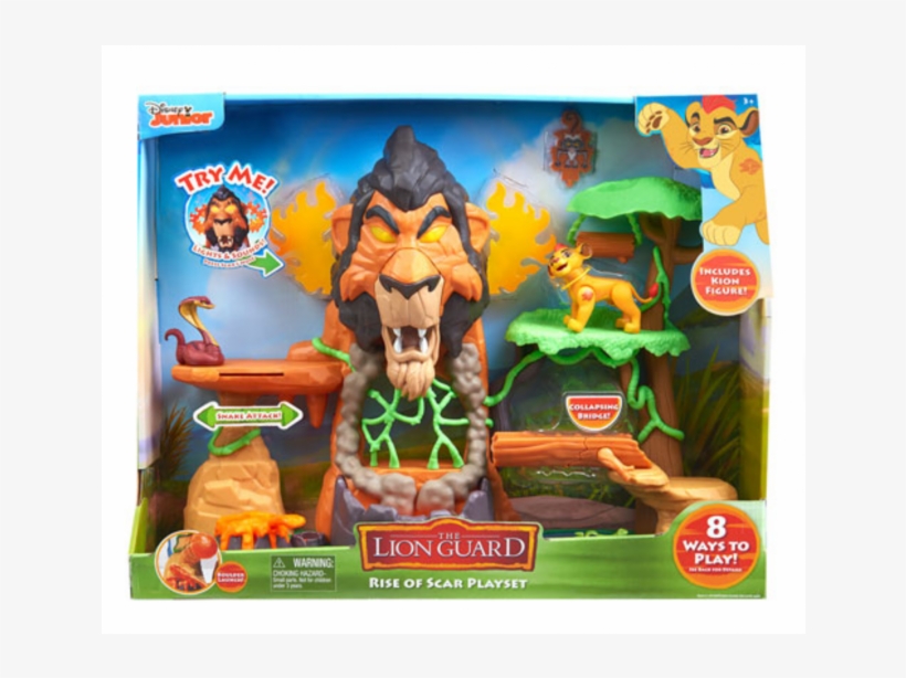 Lion Guard Rise Of Scar Playset, transparent png #2273653