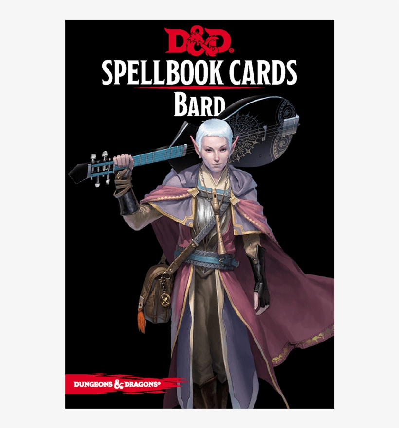 Dungeons & Dragons - Dungeons & Dragons 5th Spellbook Cards Bard, transparent png #2273833