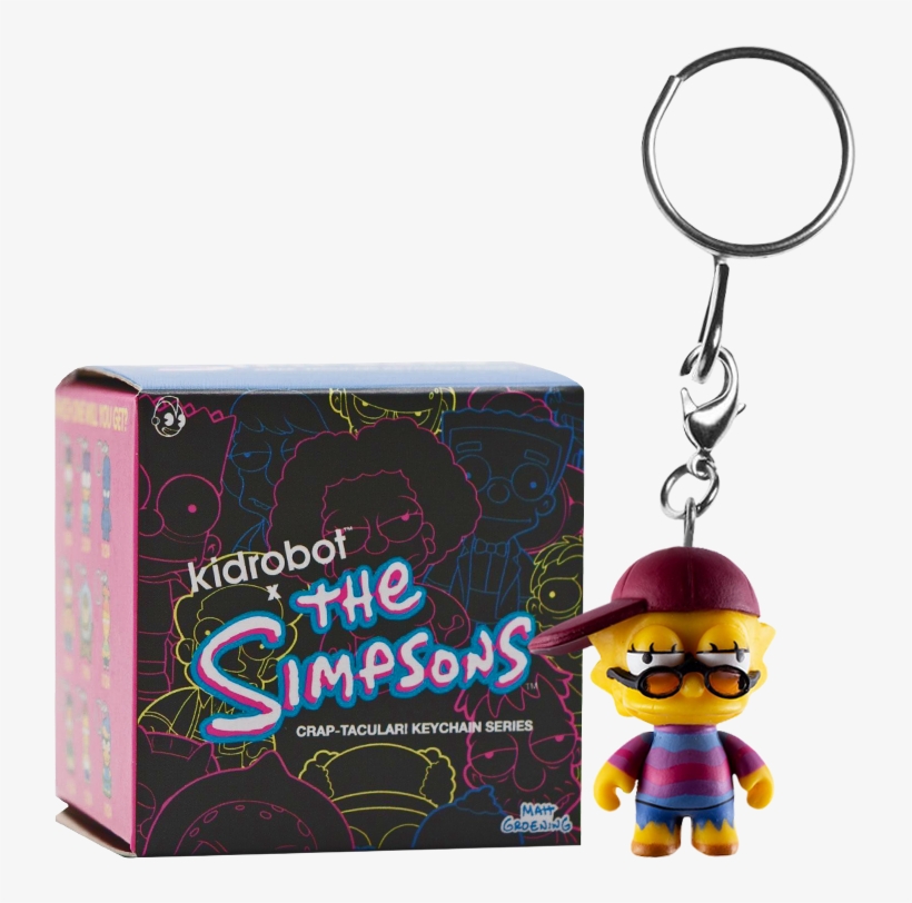 Crap-tacular Blind Box 2” Vinyl Keychain - Fun Rugs Simpsons Sk8 Pro Rug 19 X 29 Inches, transparent png #2273881