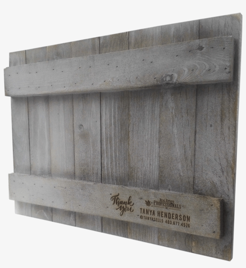 Rustic Wood Wall Sign With Your Client's New Home Address - Blue Mountain Resort, transparent png #2274092