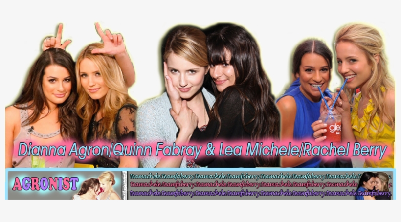 This Tumblog Is Mostly Dedicated To Ms - Lea Michele And Dianna Agron, transparent png #2274257