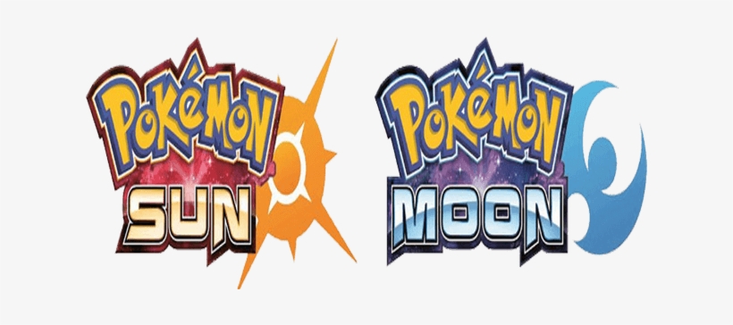 Pokemon Sun Download & Pokemon Moon Download - Pokemon Sun And Moon Title, transparent png #2274376