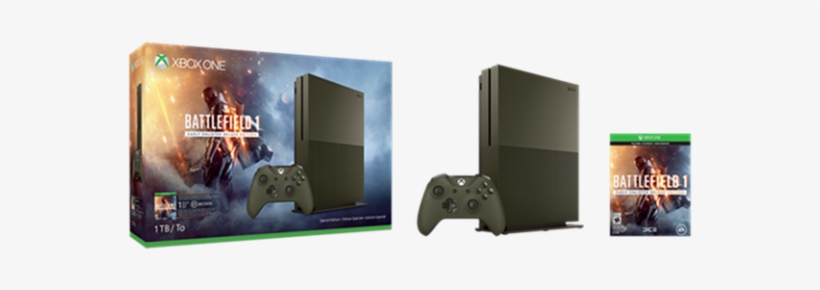 Xbox One S Bf1 Bundle - All Xbox One S Bundles, transparent png #2274501