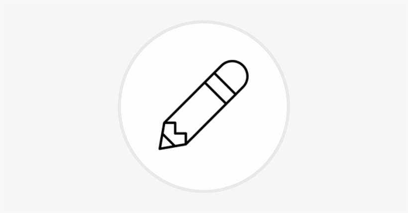 3d Design Icon - Outline Of Pencil, transparent png #2274547