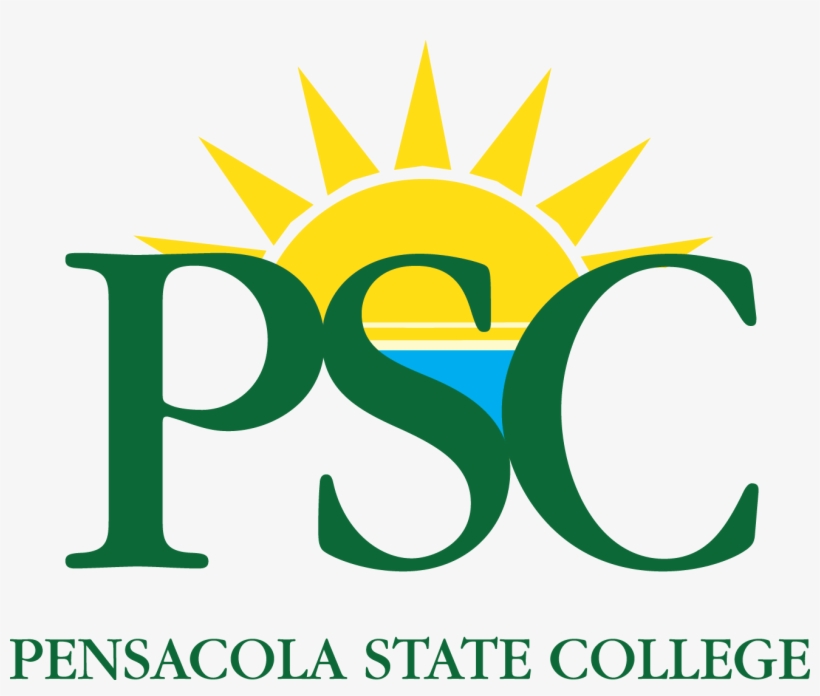 Decorative Image Of Psc Vertlogo1 Cmyk W3ar1w , Branding - Pensacola State College Logo, transparent png #2274738