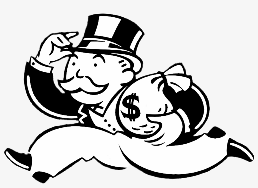 Monopoly Banker - Monopoly Man, transparent png #2274739