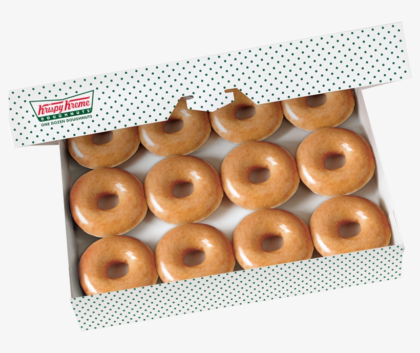 Krispy Kreme Donuts - Krispy Kreme Original Glazed Dozen, transparent png #2275047