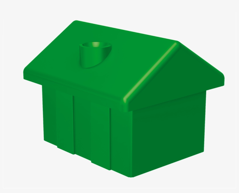 Monopoly House Png - Monopoly House Pieces - Free Transparent PNG Download  - PNGkey