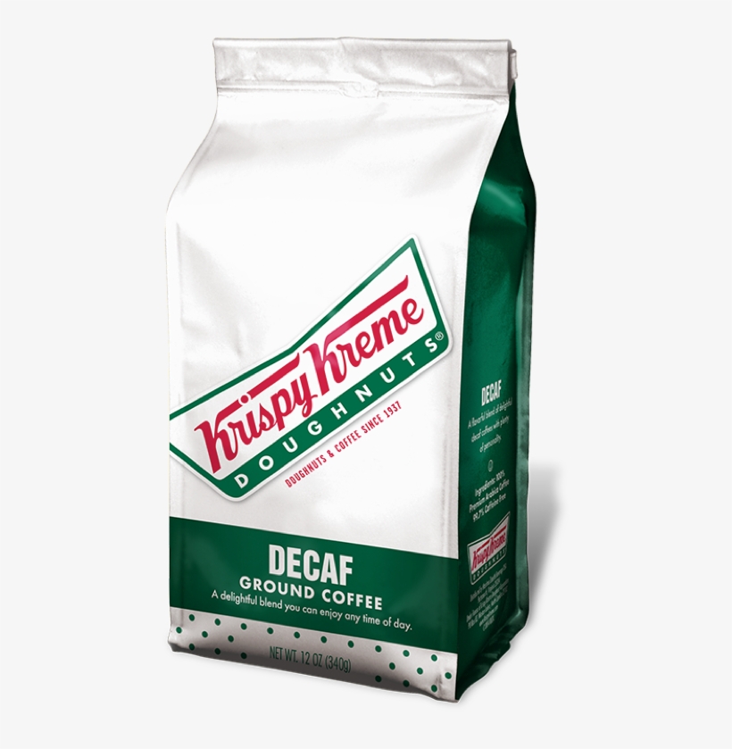 Krispy Kreme Decaf Ground Coffee - Krispy Kreme Fundraiser Coffee, transparent png #2275219