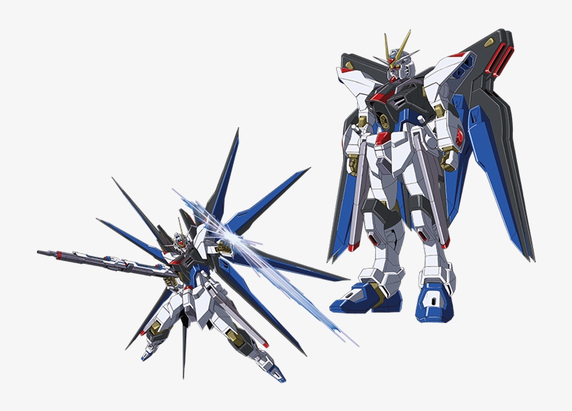 Due To The Installation Of A New Engine, Its Combat - Strike Freedom Gundam Png, transparent png #2275662