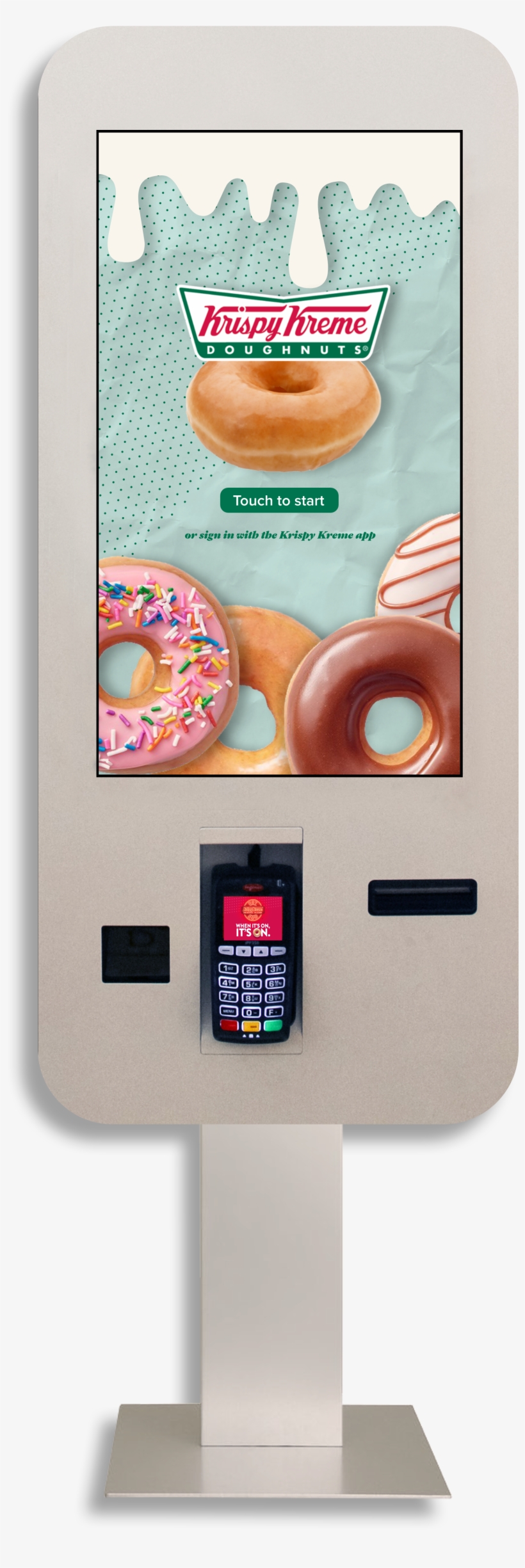 Kiosk3 Ver02-1 - Krispy Kreme Glazed Lemon Pie - 4 Oz Box, transparent png #2275764