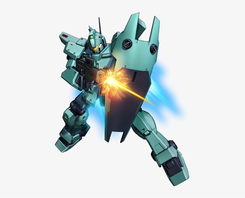 Rgm-79n ジム・カスタム Uq - Drawing, transparent png #2275802