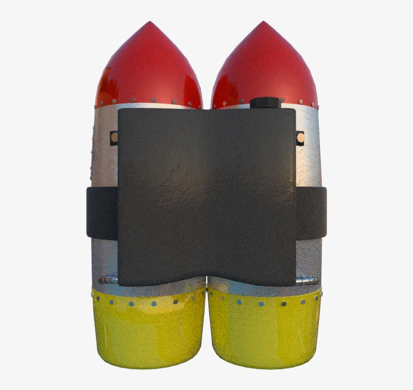 Jetpackwheelchair1front 650 Kb - Portable Network Graphics, transparent png #2275821