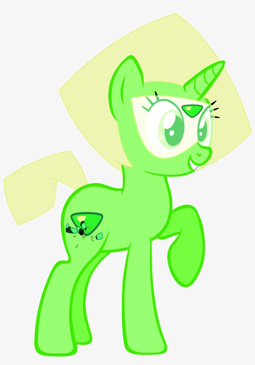 Ra1nb0wk1tty, Peridot , Ponified, Pony, Raised Hoof, - Art, transparent png #2275861