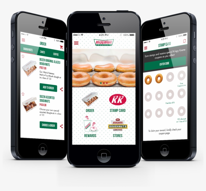 Krispy Kreme - Krispy Kreme App, transparent png #2275950