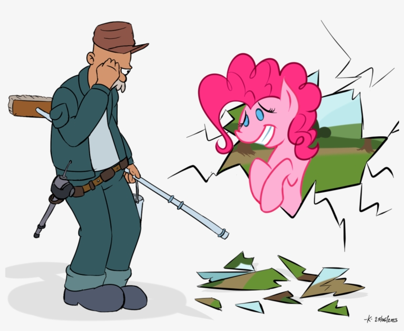 Thekuto, Crossover, Fourth Wall, Futurama, Janitor, - My Little Pony: Friendship Is Magic, transparent png #2276867