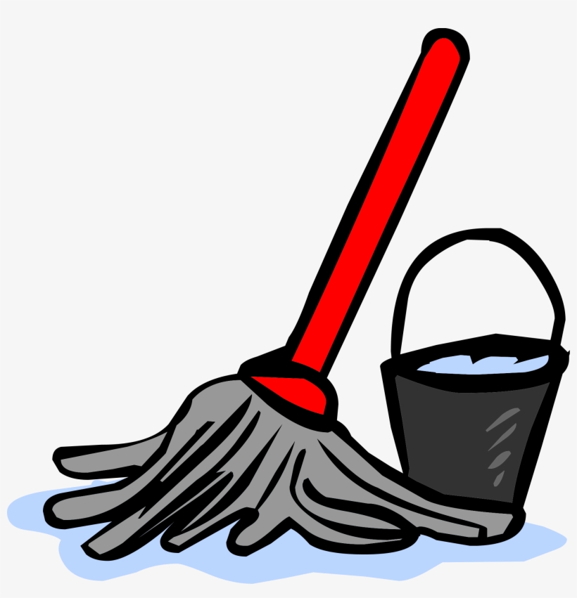 Janitor Icon - Cleaning Materials Cartoon Png, transparent png #2276945