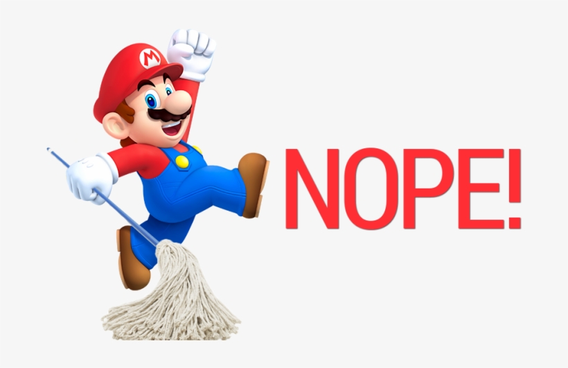 Nowadays, Everyone Knows What Mario Does For A Living, - Mario Jpg, transparent png #2277051