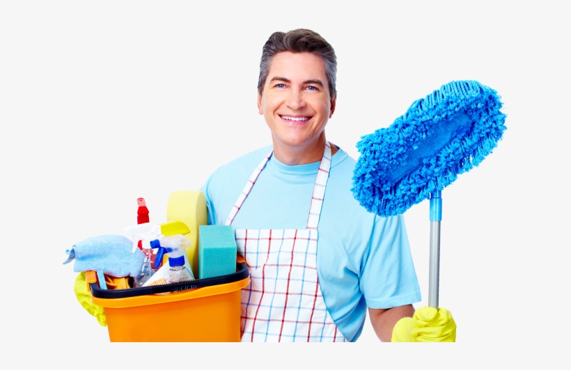 Slide01 Men - Cleaning Maid, transparent png #2277383