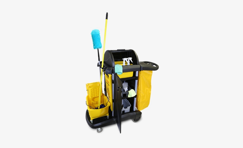 Maxiplus® Deluxe Janitor Cart - Electric Generator, transparent png #2277526