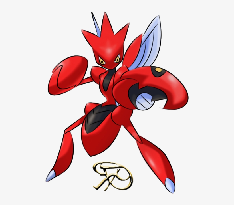 Scizor By Brignan - Scizor Pokemon, transparent png #2277755