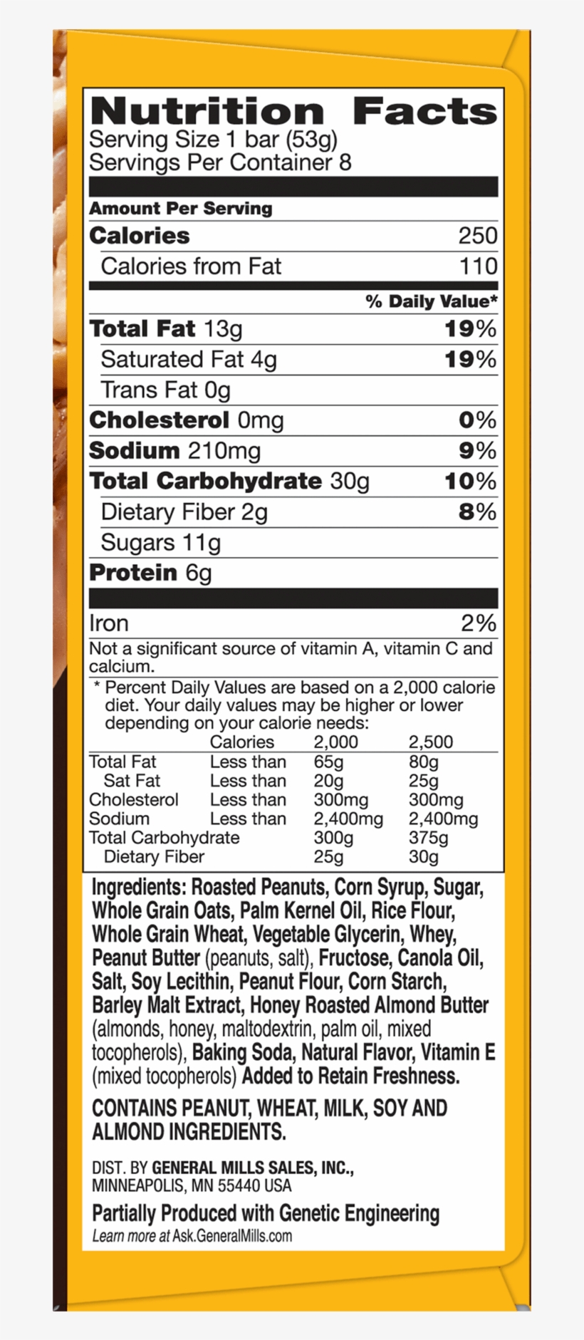 Nature Valley Xl Bar Granola Bars, Chewy, Sweet &, transparent png #2277969