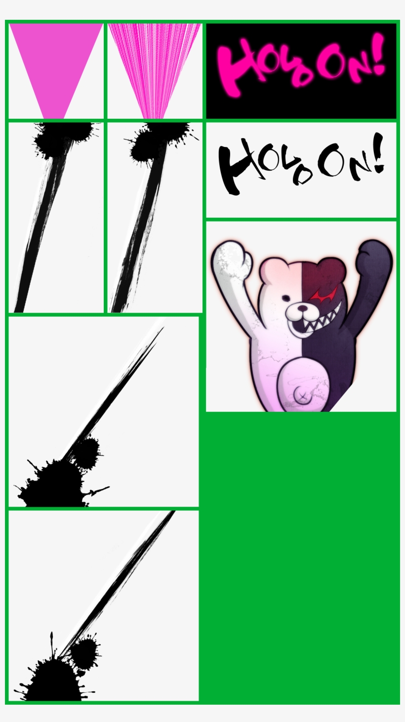 Click For Full Sized Image Monokuma's Hold - Danganronpa Pixel Sprite Monokuma, transparent png #2278064