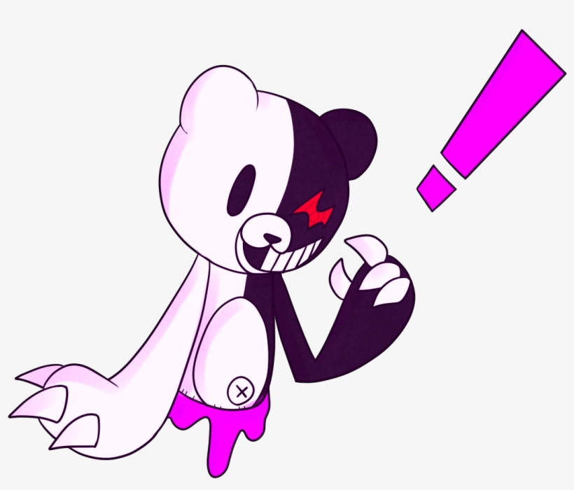 Monokuma - Cartoon, transparent png #2278130