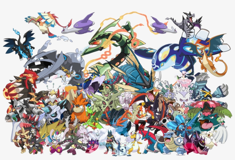 Who Are You Excited To Use - Pokemon Legendary Mega Evolution All, transparent png #2278505