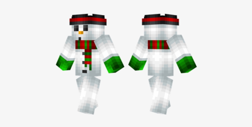 The Best Minecraft Skins - Snowman Skin - Free Transparent PNG Download ...