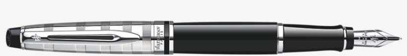Pluma Escribir Png - Waterman 2011 Expert Fountain Pen - Black With Gold, transparent png #2278556