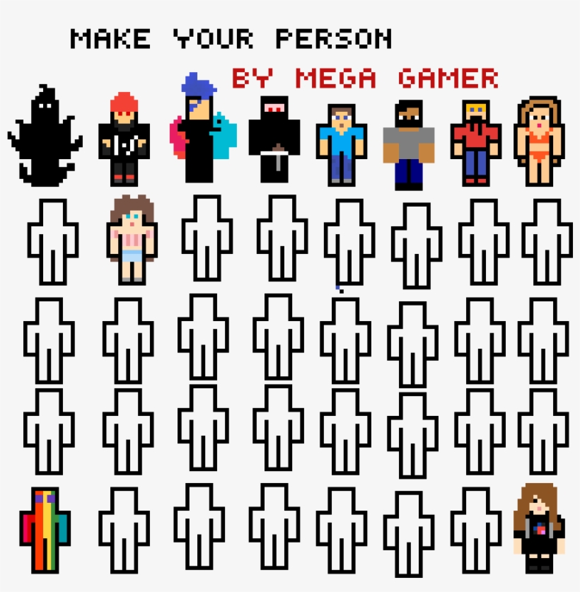 Minecraft Skins Collab - Person, transparent png #2278862