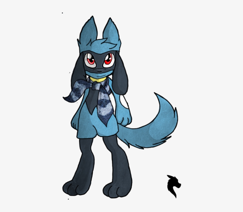 Riolu By Dragonssinn - Cartoon, transparent png #2278864