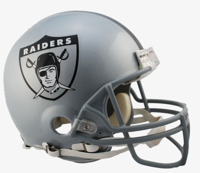 Oakland Raiders Vsr4 Authentic Throwback Helmet - Los Angeles Raiders Helmet, transparent png #2279227