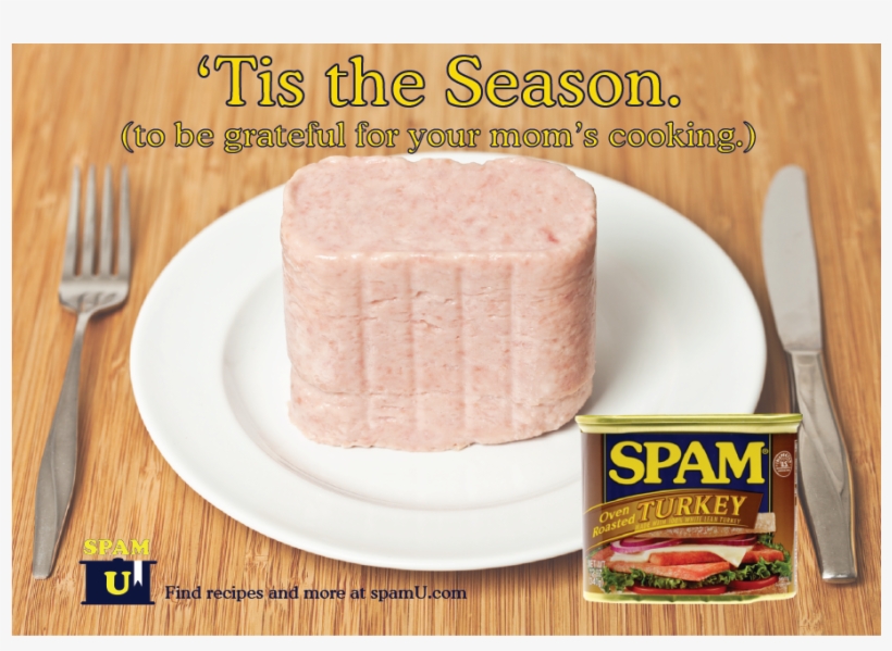 Spam Ad 3edit - Spam Oven Roasted Turkey 12 Oz By Spam [foods], transparent png #2279645