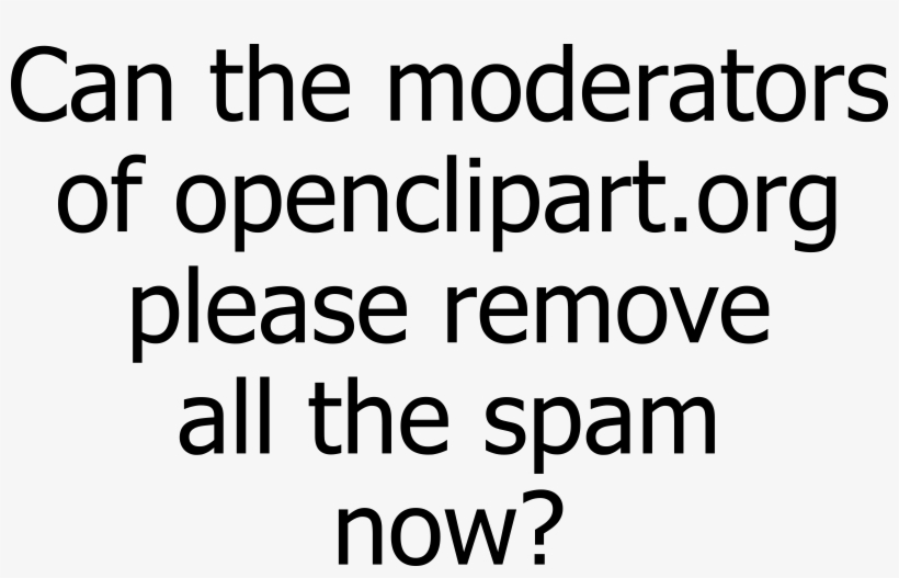 This Free Icons Png Design Of Remove The Spam Please, transparent png #2279737