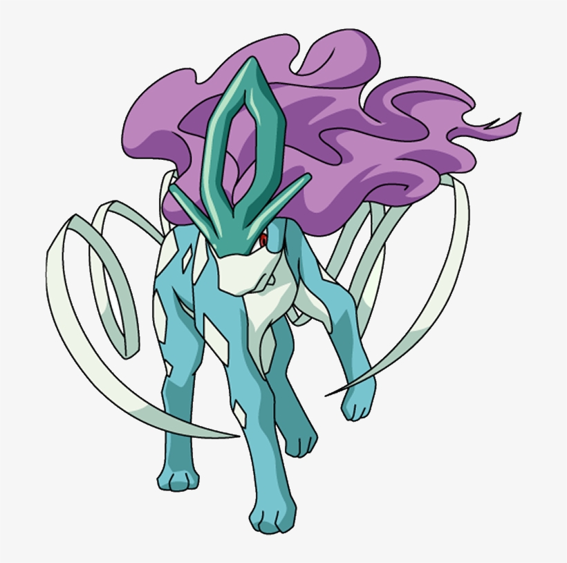 245suicune Os Anime 6 - Suicune Pokemon, transparent png #2279929