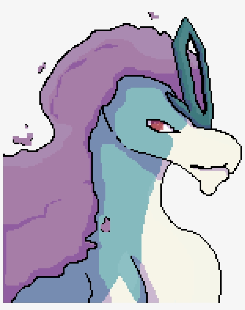 Suicune - Cartoon, transparent png #2280288