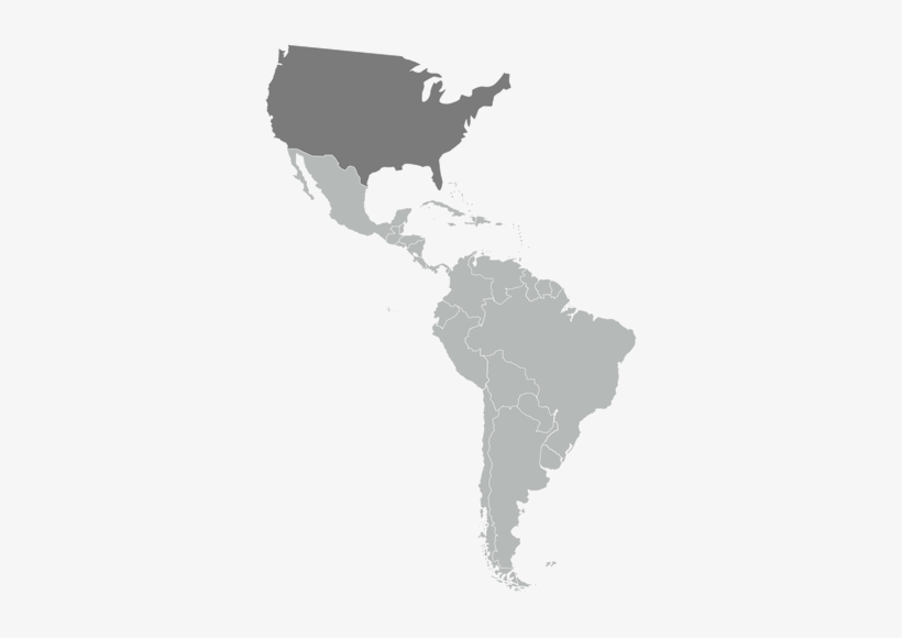 Latin America Map Png, transparent png #2280388