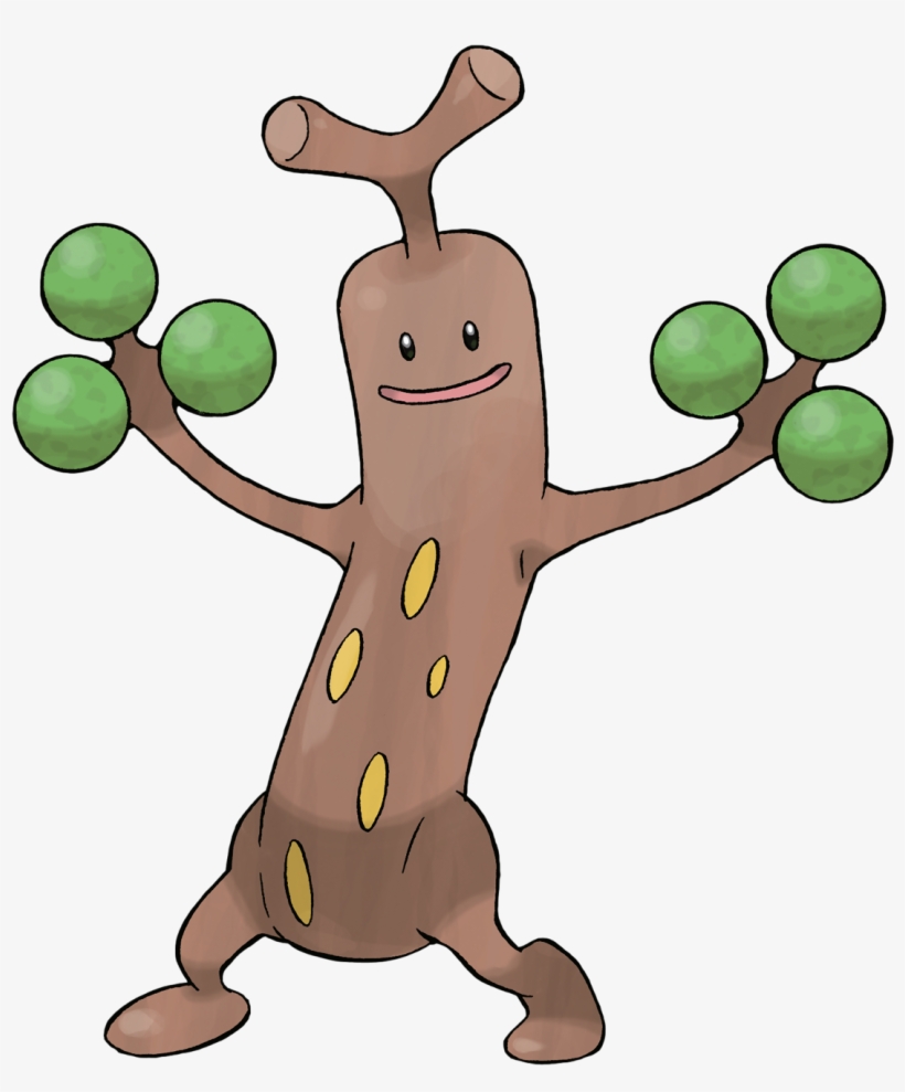 New Characters - Pokemon Sudowoodo, transparent png #2280479