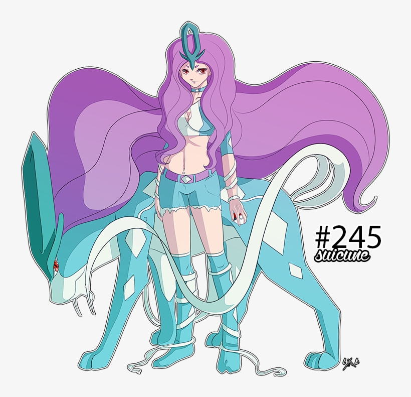 Aurora Northwind Gender - Suicune Human Form, transparent png #2280590