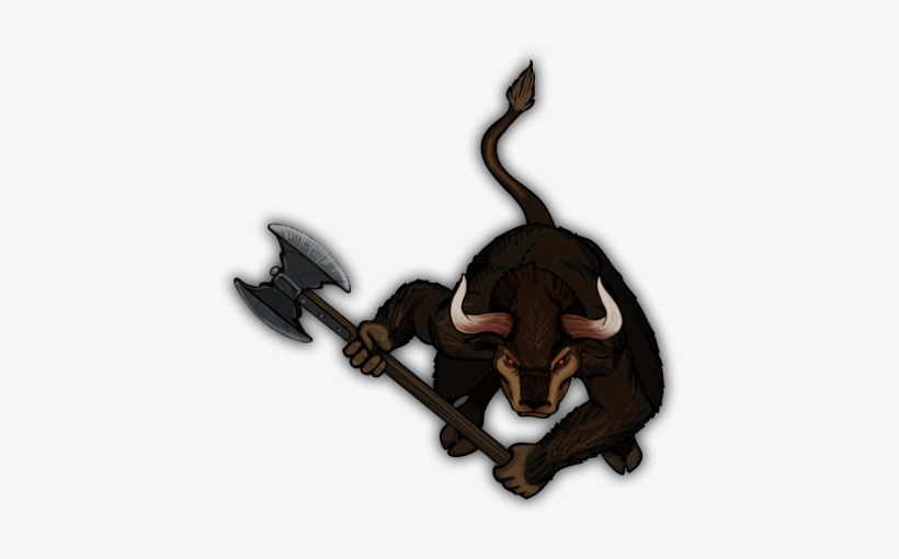Minotaur - Minotaur Token, transparent png #2281215