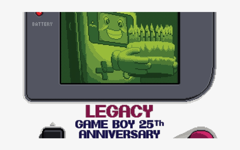 Game Boy 25th Anniversary - Game Boy 25th, transparent png #2281419