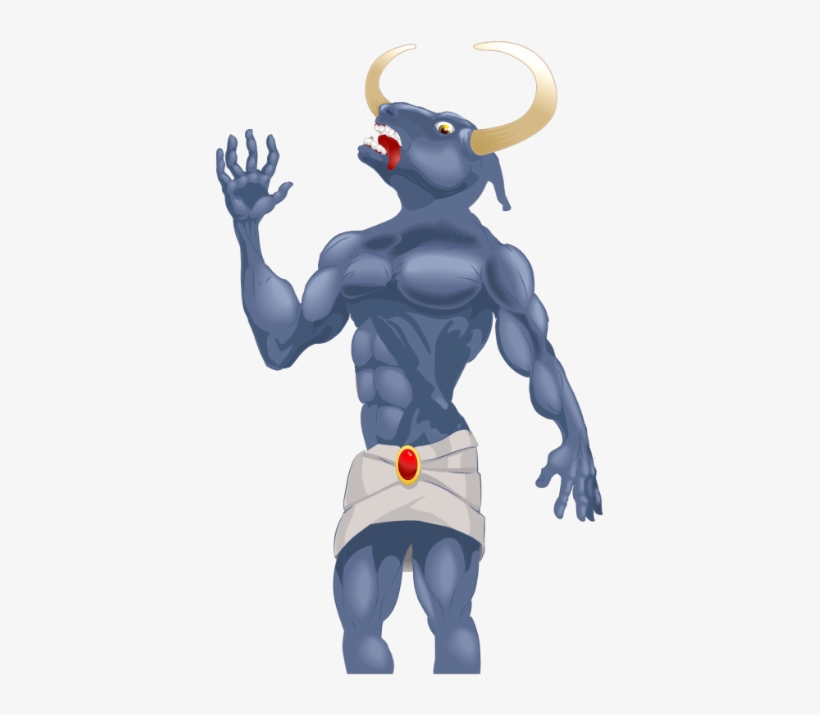 Minotaur - Theseus: The King Who Killed The Minotaur [book], transparent png #2281639